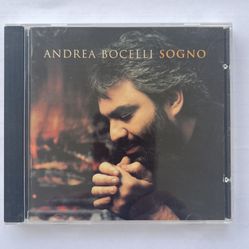 Andrea Bocelli - Sogno CD, Pre-owned