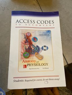Anatomy & Physiology Lab Manual Access Code