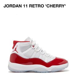 Jordan 11. Cherry Size 8 Men’s 