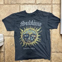 Sublime Long Beach California Concert Band Tee Graphic Shirt Size Large