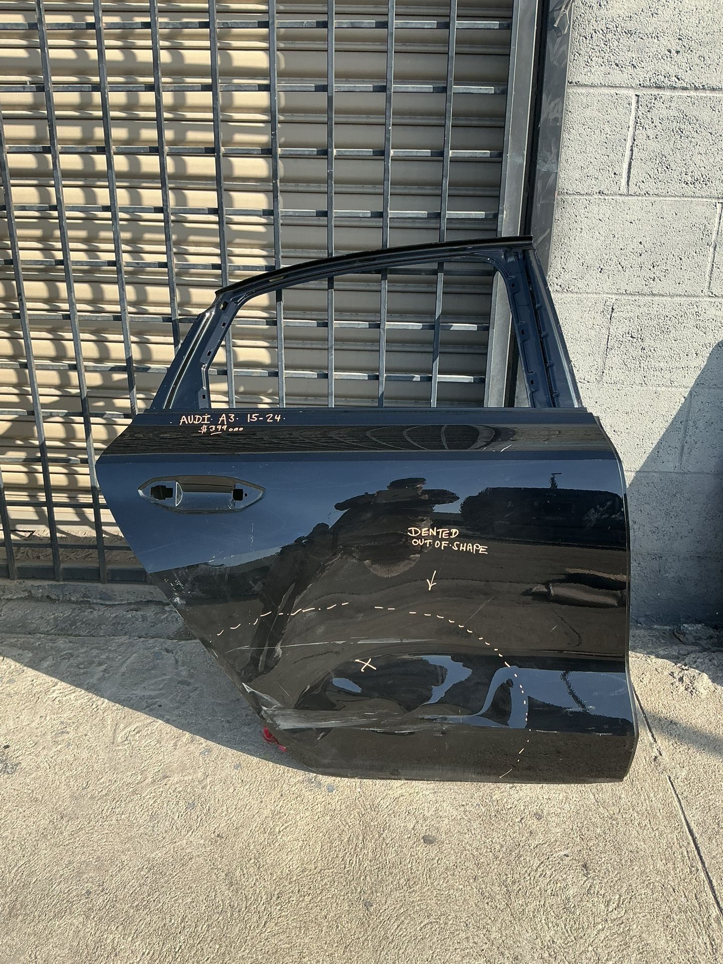 2015 - 2024 AUDI A3 - REAR PASSENGER SIDE DOOR OEM