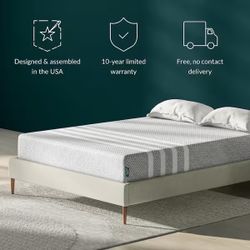 Brand New - Original Queen Medium Memory Foam 10 in. Mattress