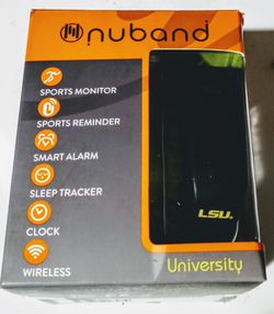 Nuband NCAA LSU Tigers Activity & Sleep Tracker