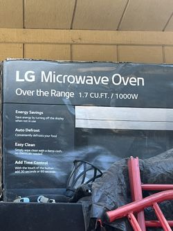 LG microwave oven