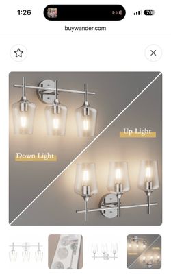 3-Light Vanity Light Fixture