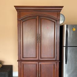 Mahogany Armoire In Great Condition 