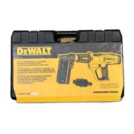 DEWALT DFD270MK Single Shot Powder-Actuated Tool