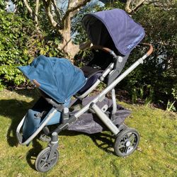 UPPAbaby Vista Double Stroller With Piggyback