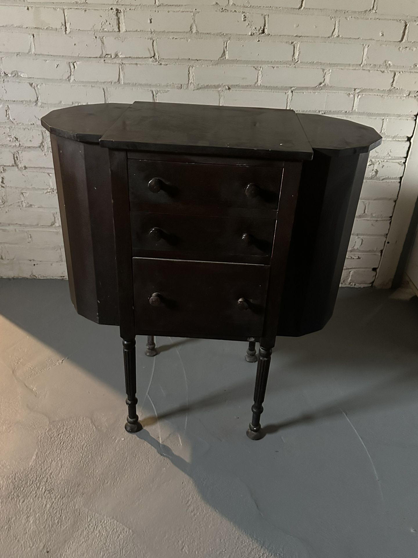 Vintage Martha Washington style Sewing Table