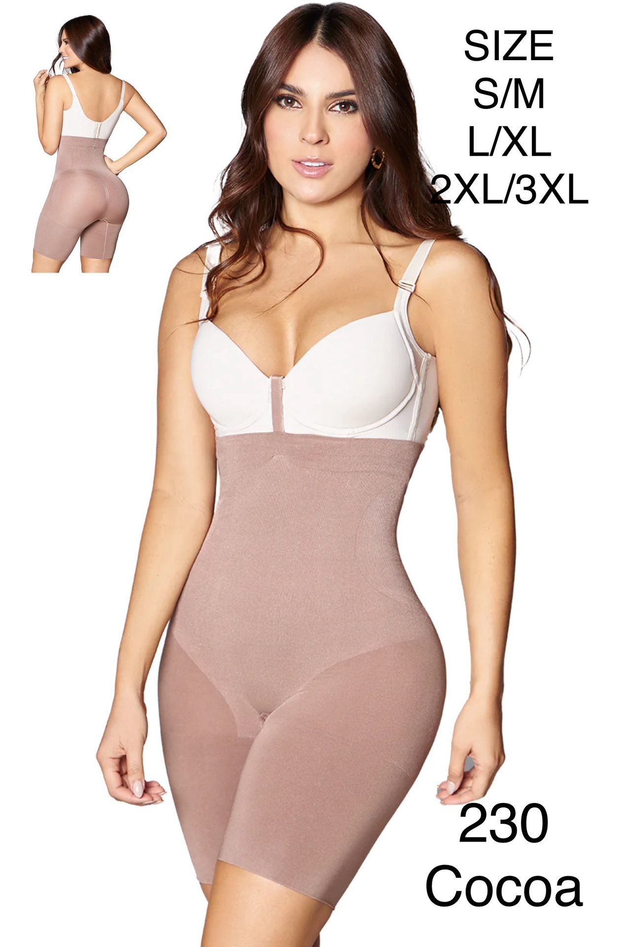 Shorts Seamless Strapless Bodysuit