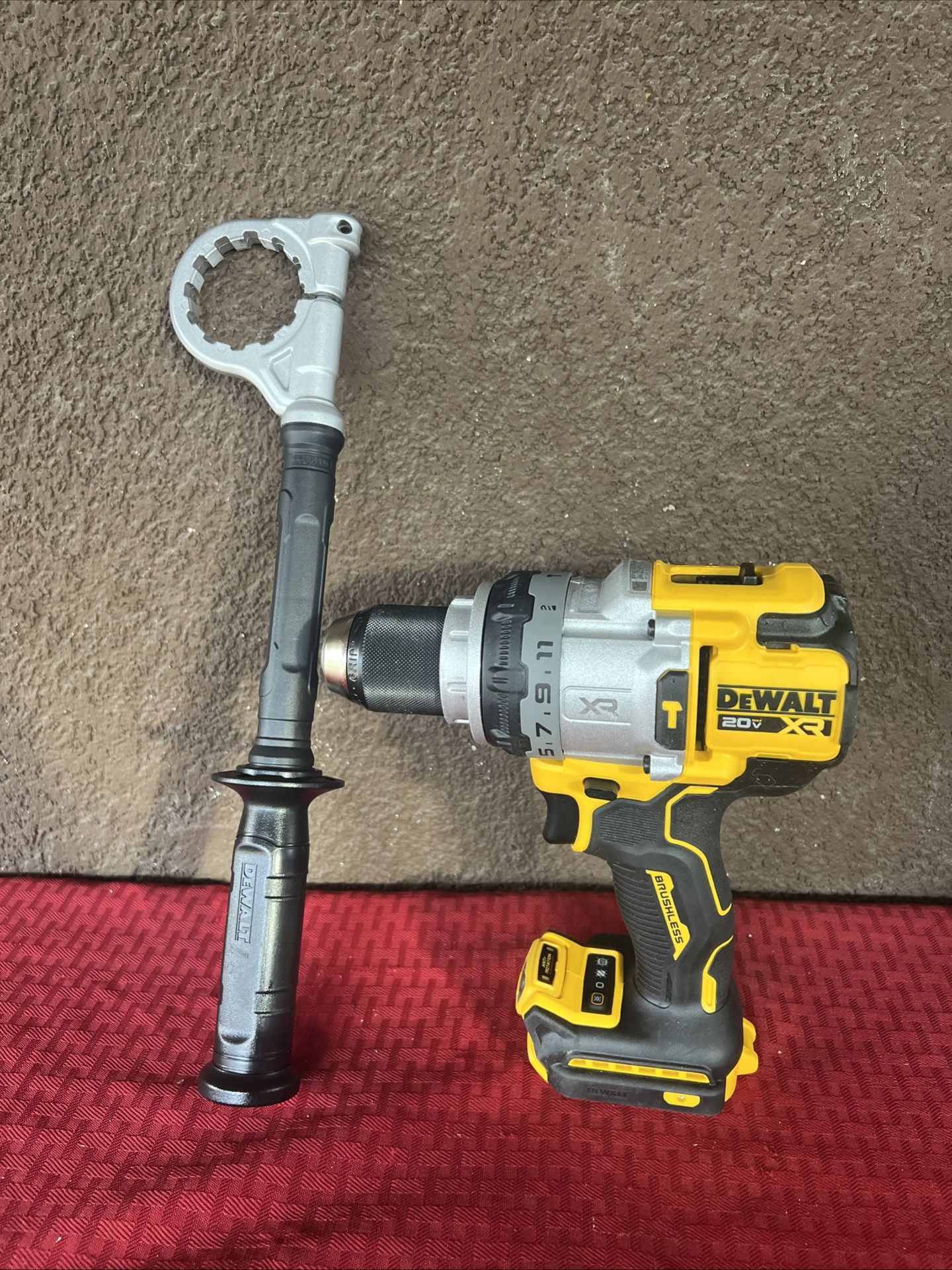 DeWALT DCD1007 20V XR 1/2” Plug 3-Speed Hammer Drill (TOOL ONLY)