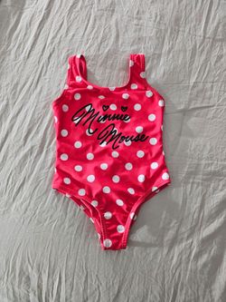 Red Disney Polka Dots Minnie Mouse Bikini