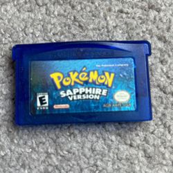 Pokemon Sapphire Authentic 2003 Dry Battery 