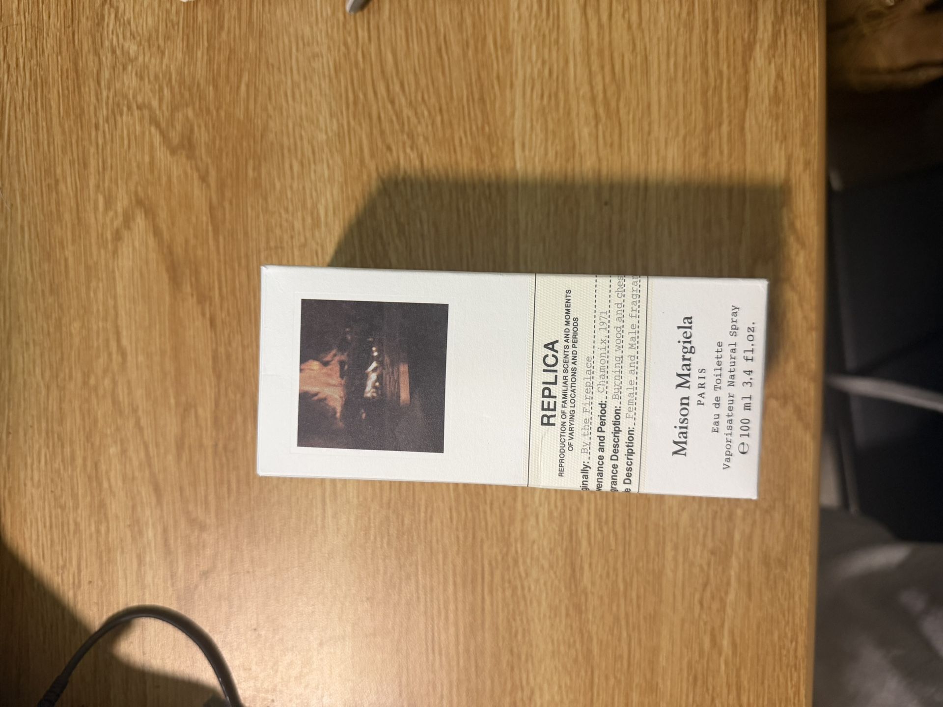 Maison Margiela “By The Fireplace” 3.4 fl oz (MISSING CAP)