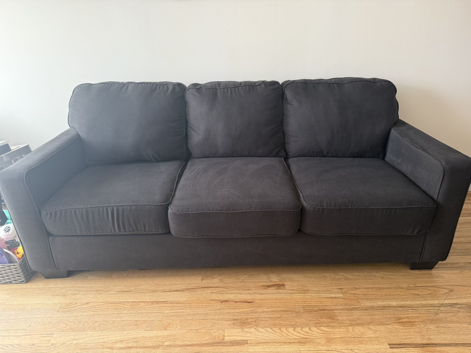 Ashley furniture sleeper sofa/couch with memory foam mattress