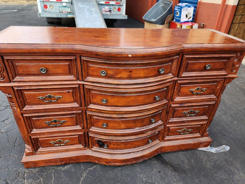 Vintage 12 Drawer Dresser