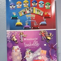 2014 Pokemon XY/American Girl McDonald's Display 