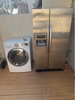Fridge and dryer