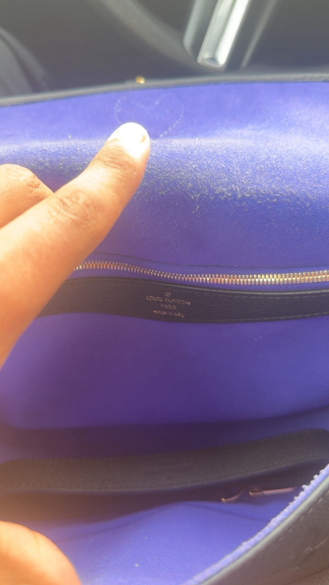 Louis Vuitton Diane, bag with certification and extra strap