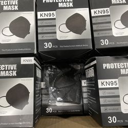 Kn95  Mask Black