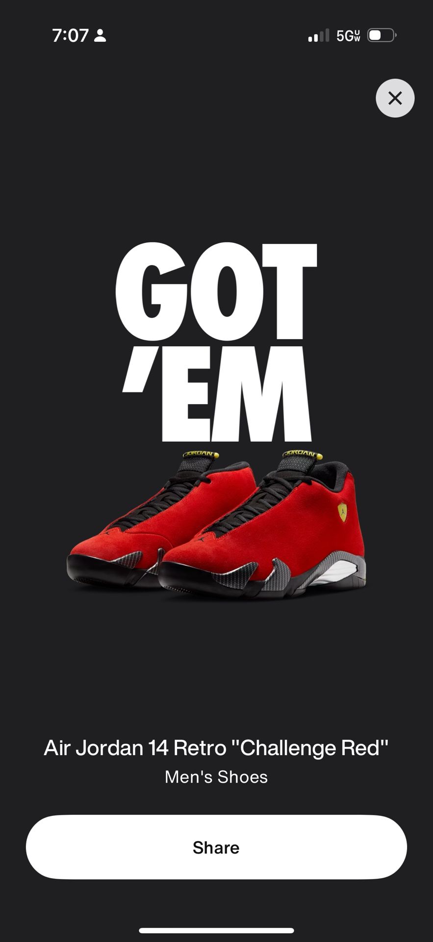 Jordan 14s Ferrari
