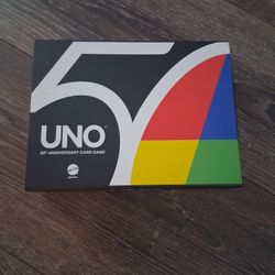 Brand New 50th Anniversary Uno Game Set