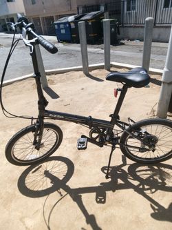 Zizzo Folding Bike Black