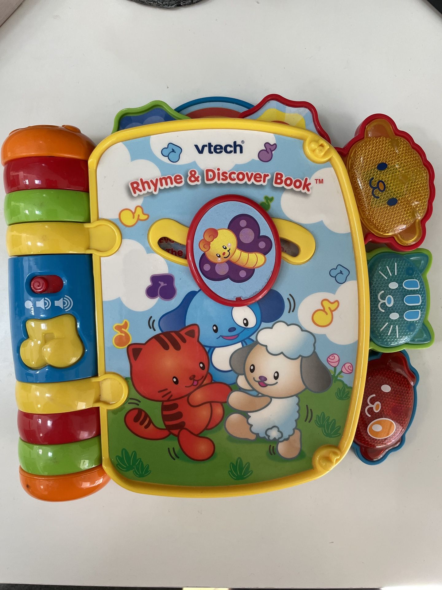 Vtech Rhyme and Discover Story Book Electronic Light Up Books Educational Learn