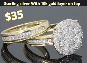 Size 10 woman’s wedding ring