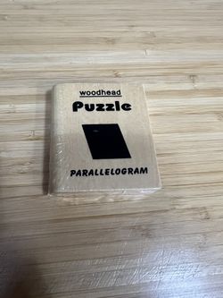 Woodhead Puzzle Parallelogram Wooden Mind teaser