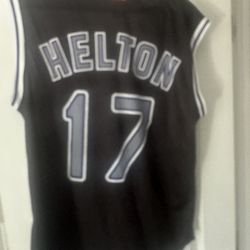 Todd Helton Rockies king soopers jersey