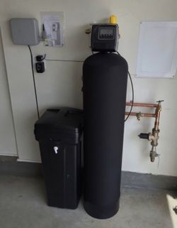 High Capacity Single Tank Salt Softener - Premium High Quality Filtration System with Alkaline RO