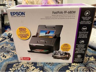 Used Only Once Epson FastFoto FF-680W