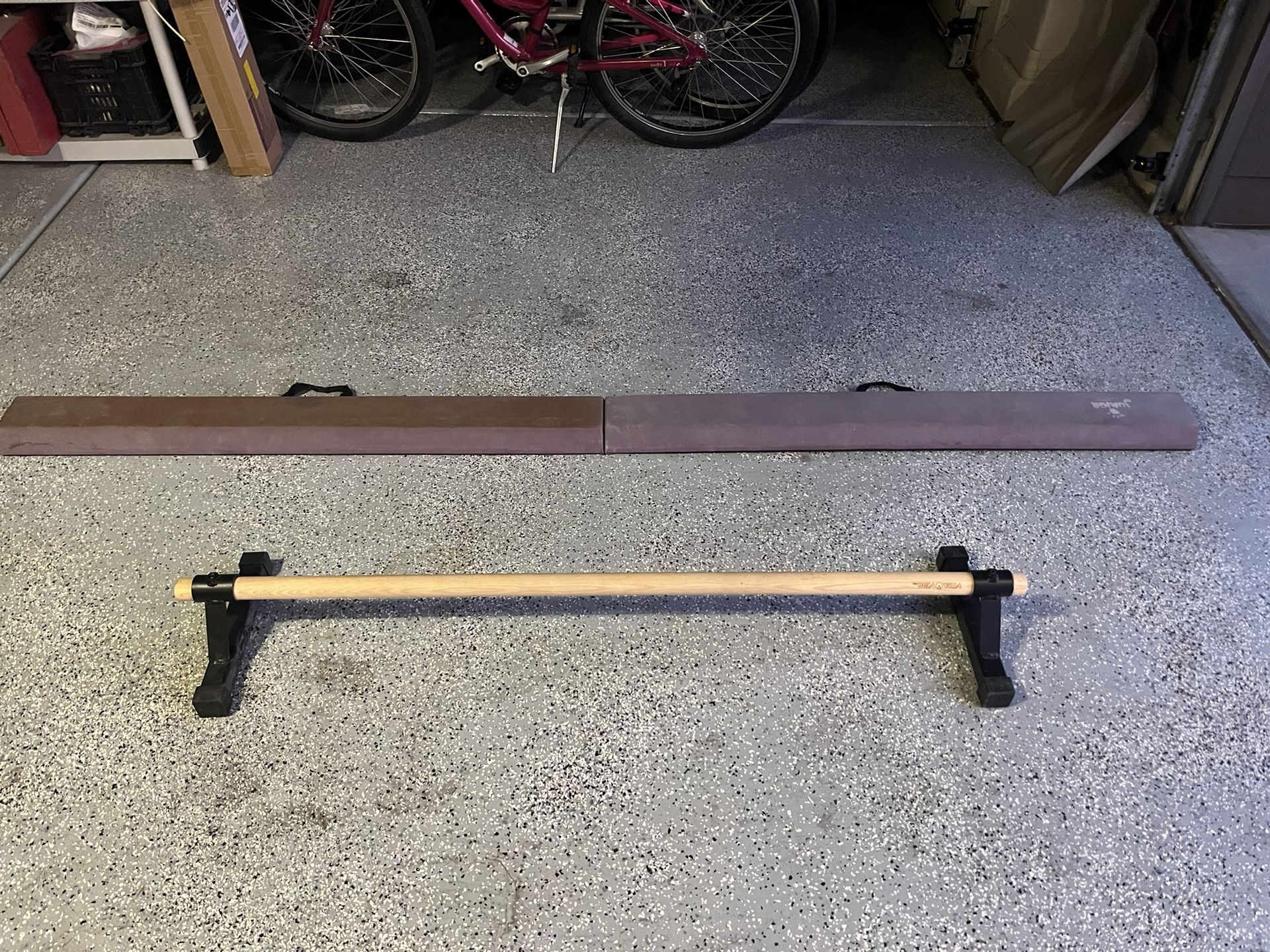 Wooden Pirouette Bar for Gymnastics/Calisthenics/Dance