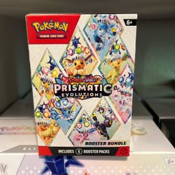 Prismatic Evolutions Booster Bundle 