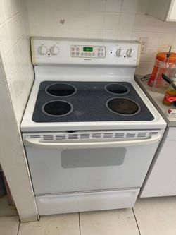 Hotpoint White Electric Range Stove negotiable