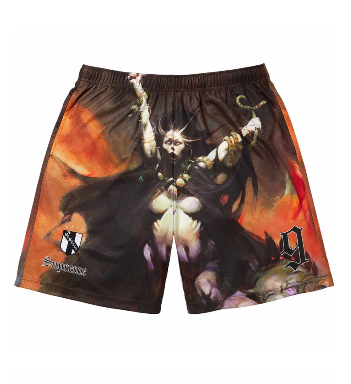 Supreme Frank Frazetta Soccer Short Women With Scythe