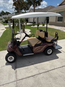 Ezgo 4 seater, 2 1/2 yr batteries runs great,
