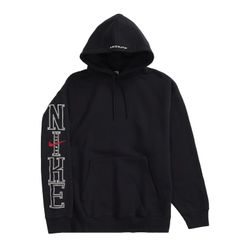 Size Large Supreme Nike Hooded Sweatshirt Black SS24