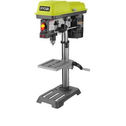 RYOBI 10 in. 5 Speed Drill Press with EXACTLINE Laser Alignment System=Ryb-827