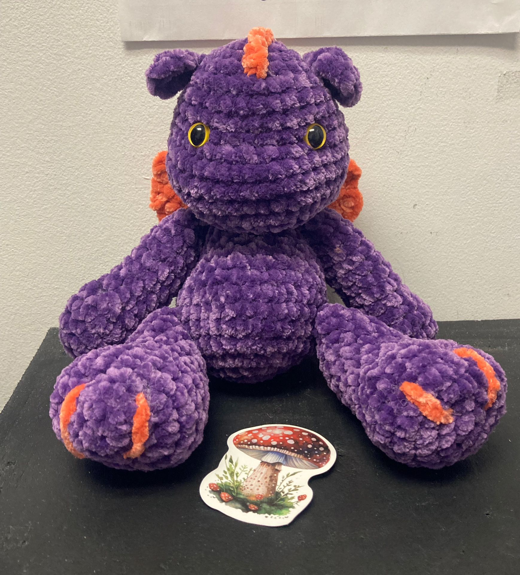 Magic Dragon Crochet Plush Toy
