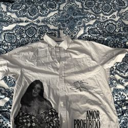 Boxy Cropped Button Shirt