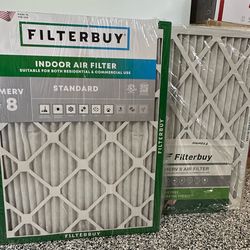 18x24x1 Air Filters (MERV 8) – 7 Total, Some Sealed