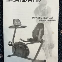 SportsArt 506p Recumbent Cycle Bike