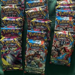 Mega Evolutions Booster Packs