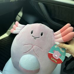 Pokemon Chansey Squishmallow 10 Inch Plush