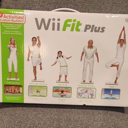 New Nintendo Wii fit plus brand new in box unopened. 