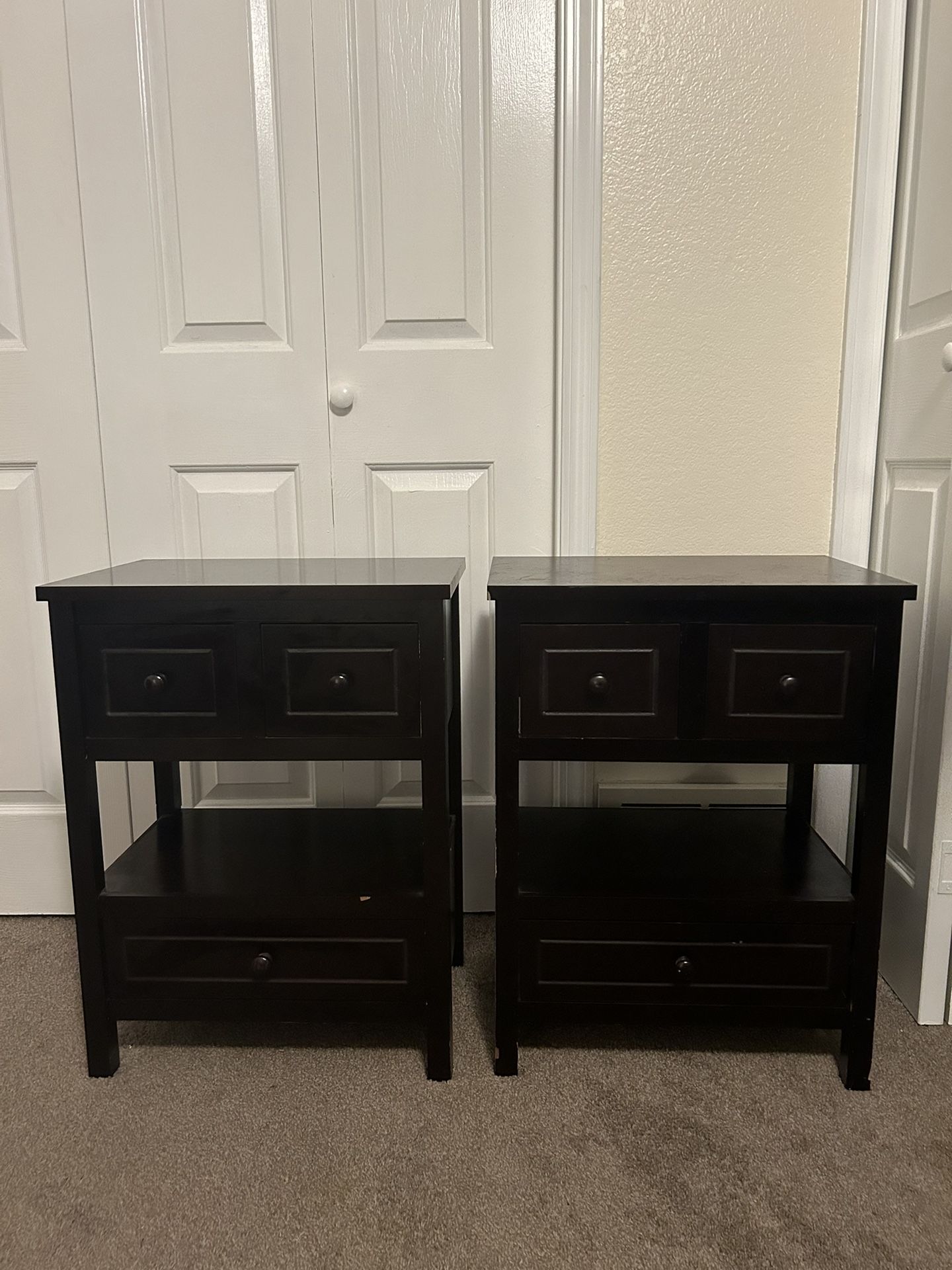 Black Bedside Tables