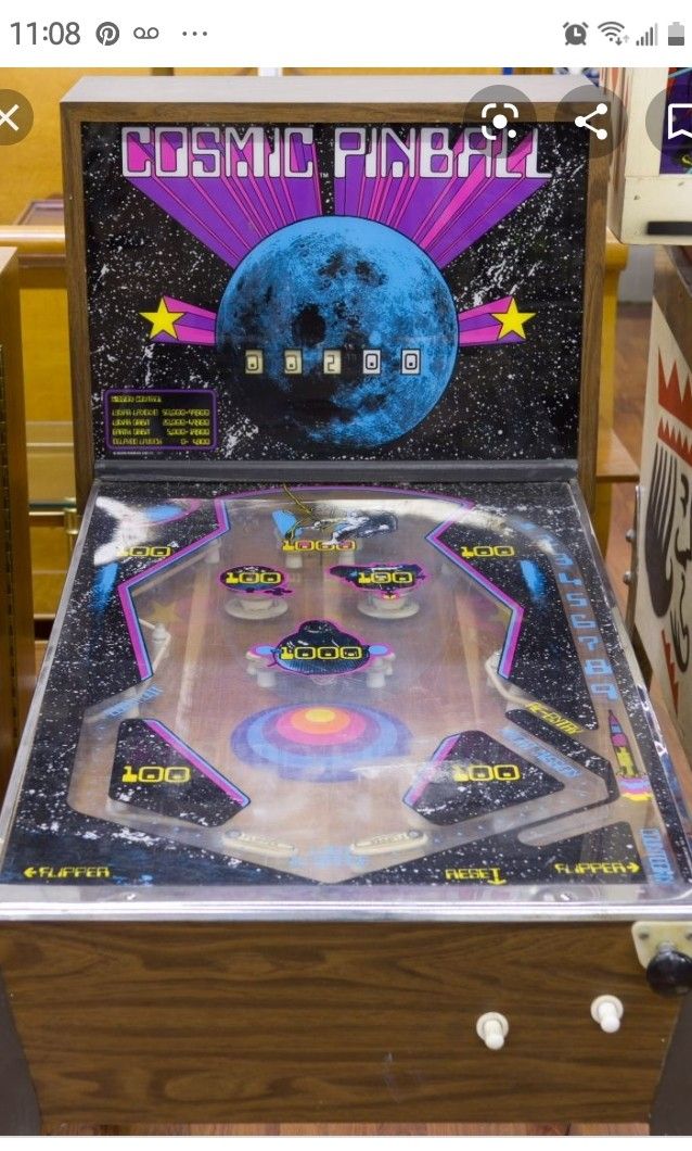 Vintage Sears Cosmic Pinball