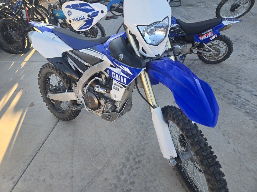 2017 Yamaha Wr450f Motocross Dirtbike